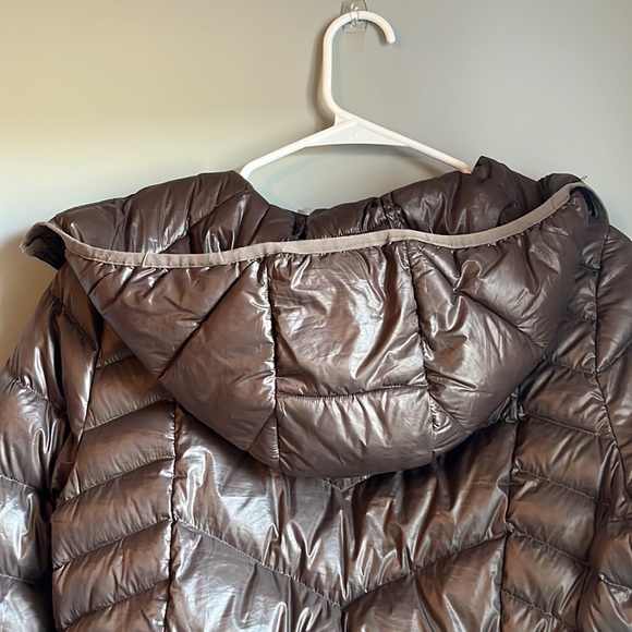 Calvin Klein zip up down jacket | Medium | Bronze Brown Color | EUC - Picture 8 of 8